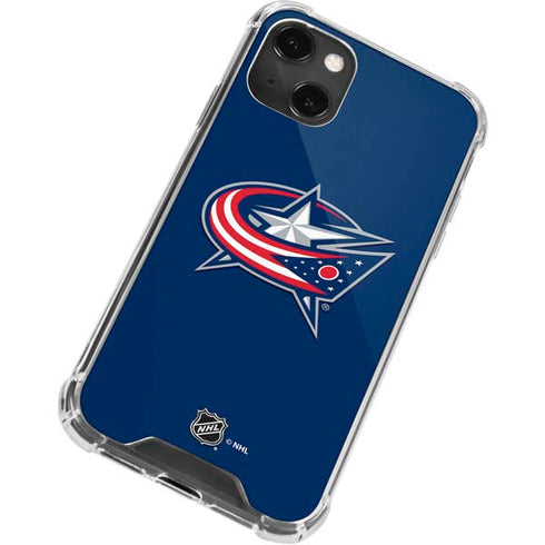 NHL Columbus Blue Jackets Logo iPhone 13 Mini Clear Case