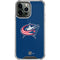 NHL Columbus Blue Jackets Logo iPhone 13 Pro Max Clear Case