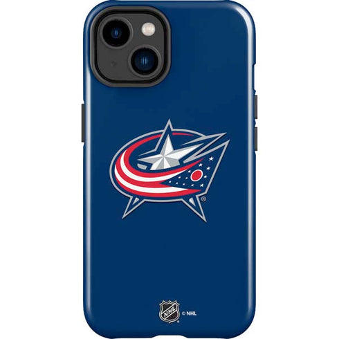 NHL Columbus Blue Jackets Logo iPhone 14 Plus Impact Case