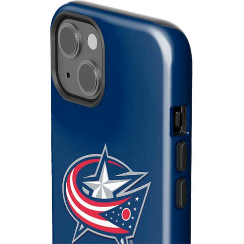 NHL Columbus Blue Jackets Logo iPhone 14 Plus Impact Case