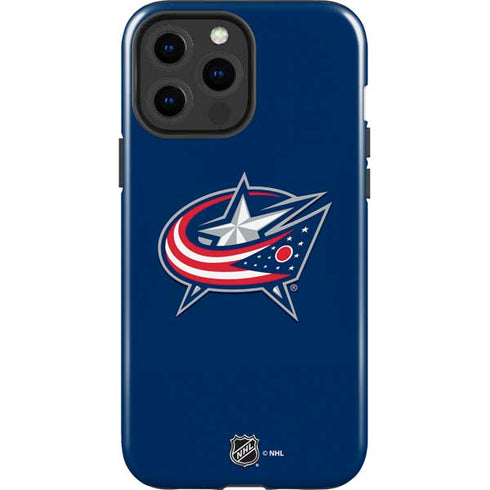 NHL Columbus Blue Jackets Logo iPhone 15 Pro Max Impact Case
