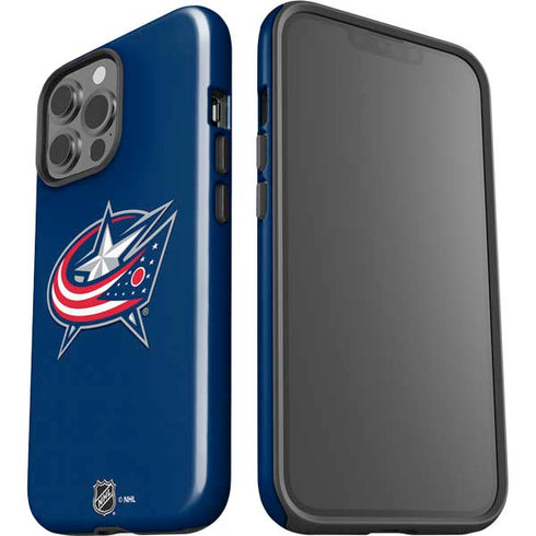 NHL Columbus Blue Jackets Logo iPhone 15 Pro Max Impact Case