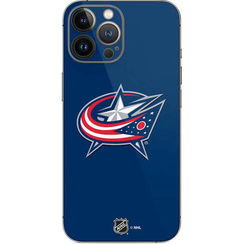 NHL Columbus Blue Jackets Logo iPhone 14 Pro Max Skin
