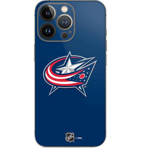 NHL Columbus Blue Jackets Logo iPhone 14 Pro Skin