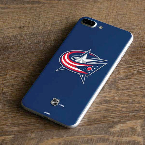 NHL Columbus Blue Jackets Logo iPhone 8 Plus Skin