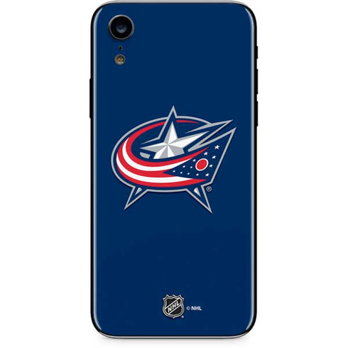 NHL Columbus Blue Jackets Logo iPhone XR Skin