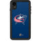 NHL Columbus Blue Jackets Logo iPhone XR Waterproof Case