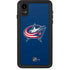NHL Columbus Blue Jackets Logo iPhone XR Waterproof Case