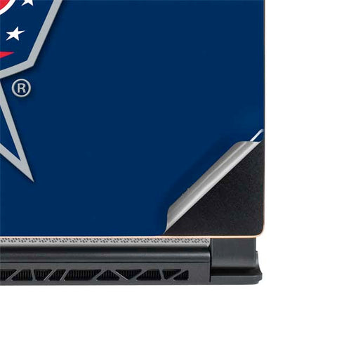 NHL Columbus Blue Jackets Logo MSI GS65 Stealth Laptop Skin