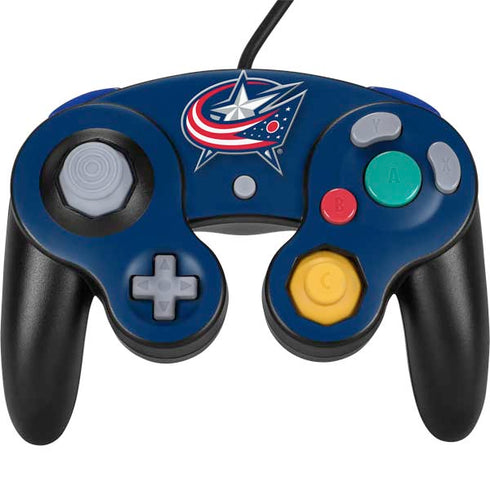 NHL Columbus Blue Jackets Logo Nintendo GameCube Controller Skin