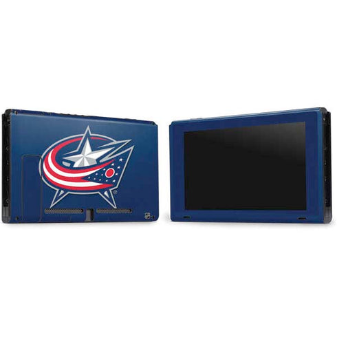 NHL Columbus Blue Jackets Logo Nintendo Switch Bundle Skin