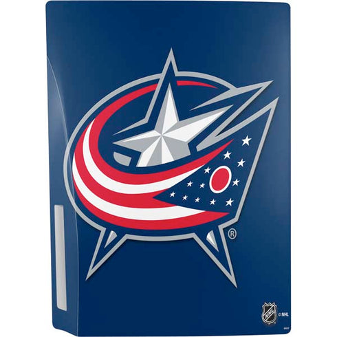 NHL Columbus Blue Jackets Logo PS5 Bundle Skin