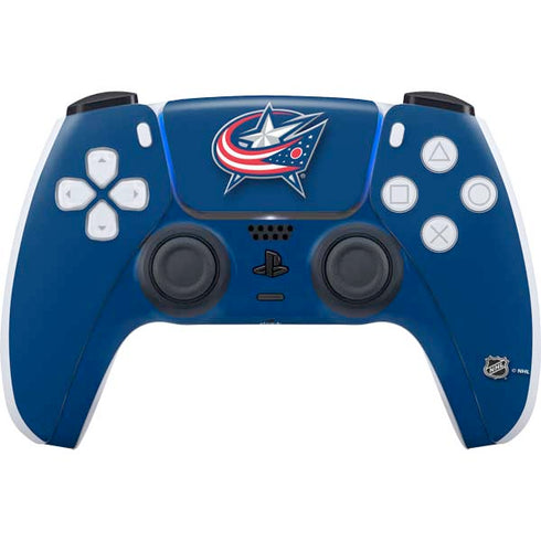 NHL Columbus Blue Jackets Logo PS5 Controller Skin