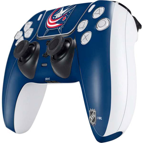 NHL Columbus Blue Jackets Logo PS5 Controller Skin