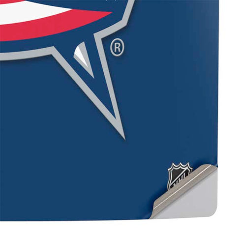 NHL Columbus Blue Jackets Logo PS5 Slim Digital Edition Console Skin