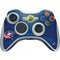 NHL Columbus Blue Jackets Logo Xbox 360 Wireless Controller Skin