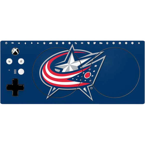 NHL Columbus Blue Jackets Logo Xbox Adaptive Controller Skin