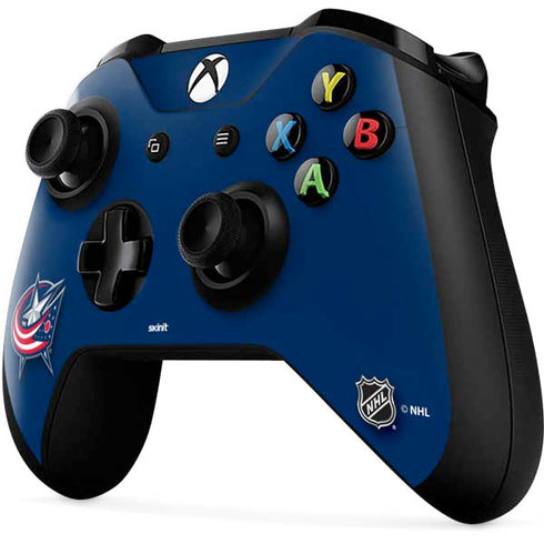 NHL Columbus Blue Jackets Logo Xbox One X Controller Skin