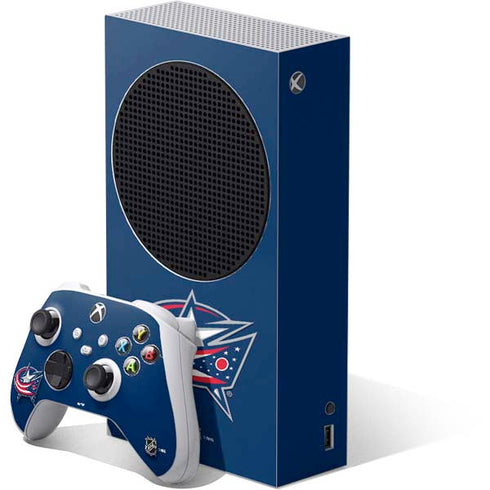 NHL Columbus Blue Jackets Logo Xbox Series S Skins