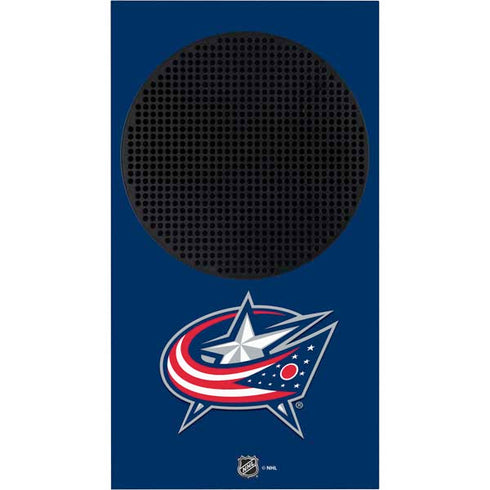 NHL Columbus Blue Jackets Logo Xbox Series S Console Skin