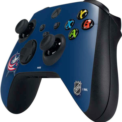 NHL Columbus Blue Jackets Logo Xbox Series X Controller Skin
