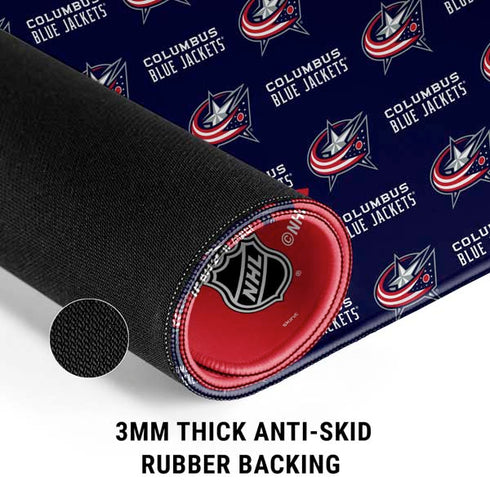 NHL Columbus Blue Jackets Pattern