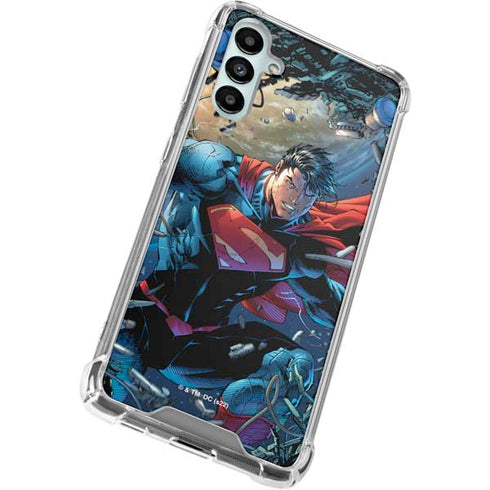DC Comics Superman Unchained #1 Original Cover Galaxy A14 5G Clear Case