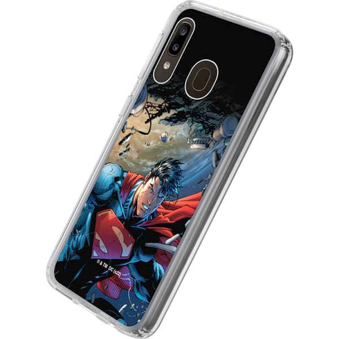 DC Comics Superman Unchained #1 Original Cover Galaxy A20 Clear Case