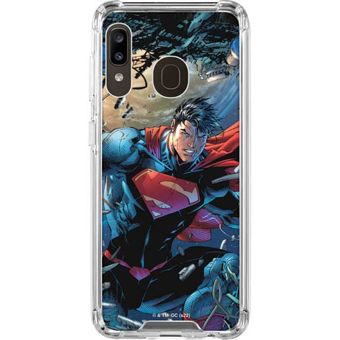 DC Comics Superman Unchained #1 Original Cover Galaxy A30 Clear Case