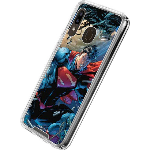 DC Comics Superman Unchained #1 Original Cover Galaxy A30 Clear Case
