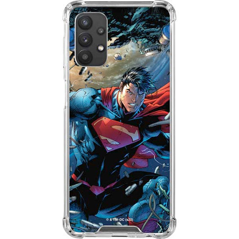 DC Comics Superman Unchained #1 Original Cover Galaxy A32 5G Clear Case