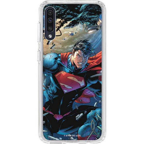 DC Comics Superman Unchained #1 Original Cover Galaxy A50 Clear Case