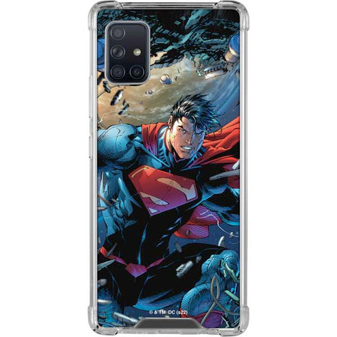 DC Comics Superman Unchained #1 Original Cover Galaxy A51 5G Clear Case