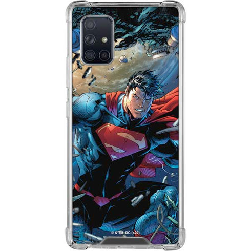 DC Comics Superman Unchained #1 Original Cover Galaxy A71 5G Clear Case