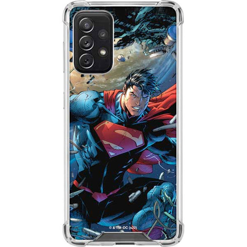 DC Comics Superman Unchained #1 Original Cover Galaxy A72 5G Clear Case