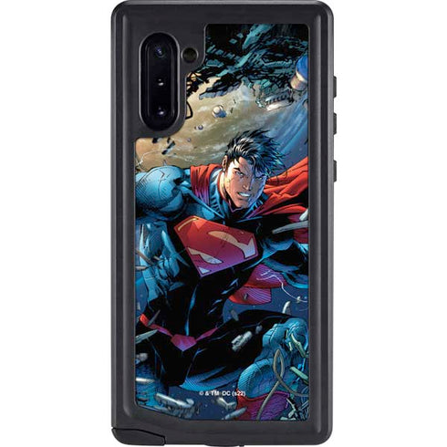 DC Comics Superman Unchained #1 Original Cover Galaxy Note 10 Waterproof Case