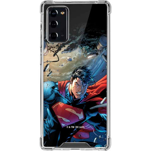 DC Comics Superman Unchained #1 Original Cover Galaxy Note20 5G Clear Case