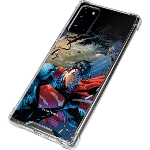 DC Comics Superman Unchained #1 Original Cover Galaxy Note20 5G Clear Case
