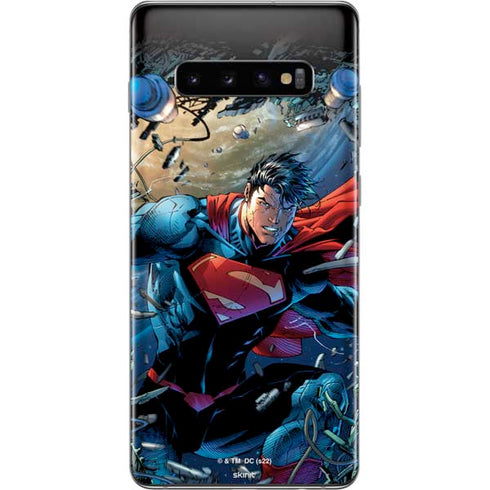 DC Comics Superman Unchained #1 Original Cover Galaxy S10 Plus Skin