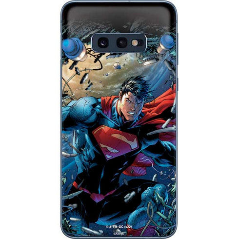 DC Comics Superman Unchained #1 Original Cover Galaxy S10e Skin