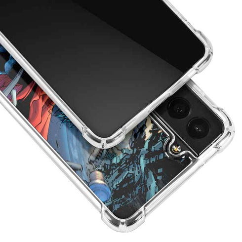 DC Comics Superman Unchained #1 Original Cover Galaxy S21 Plus 5G Clear Case