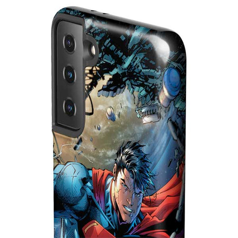 DC Comics Superman Unchained #1 Original Cover Galaxy S21 Plus 5G Pro Case