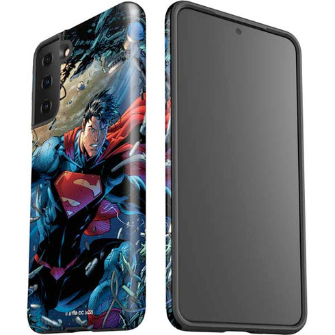 DC Comics Superman Unchained #1 Original Cover Galaxy S21 Plus 5G Pro Case