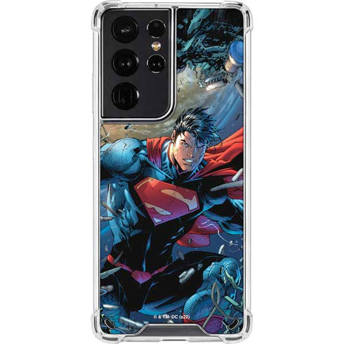 DC Comics Superman Unchained #1 Original Cover Galaxy S21 Ultra 5G Clear Case