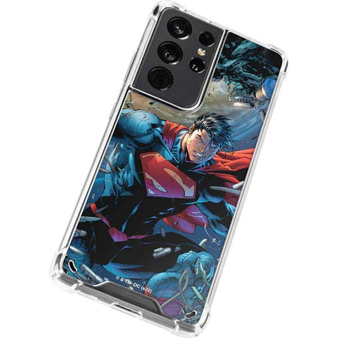 DC Comics Superman Unchained #1 Original Cover Galaxy S21 Ultra 5G Clear Case