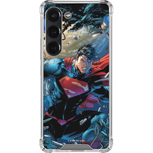 DC Comics Superman Unchained #1 Original Cover Galaxy S23 Clear Case