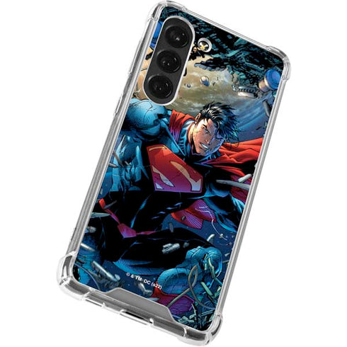 DC Comics Superman Unchained #1 Original Cover Galaxy S23 Clear Case