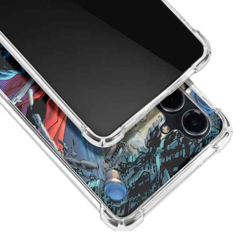 DC Comics Superman Unchained #1 Original Cover Galaxy S23 FE Clear Case