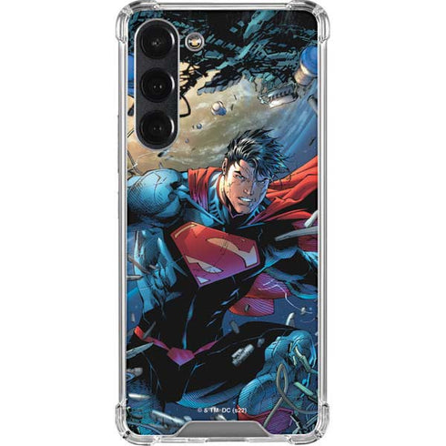 DC Comics Superman Unchained #1 Original Cover Galaxy S23 Plus Clear Case