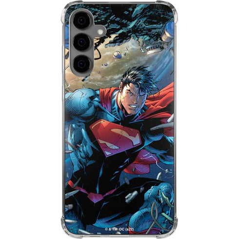 DC Comics Superman Unchained #1 Original Cover Galaxy S24 Plus Clear Case